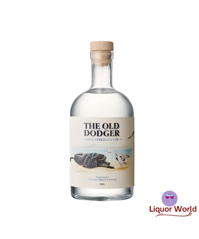 Bellarine Distillery The Old Dodger Navy Strength Bellarine Gin 700ml - Liquorworld