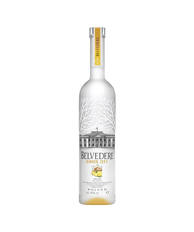 Belvedere Ginger Zest Flavoured Polish Vodka 1L - Liquorworld