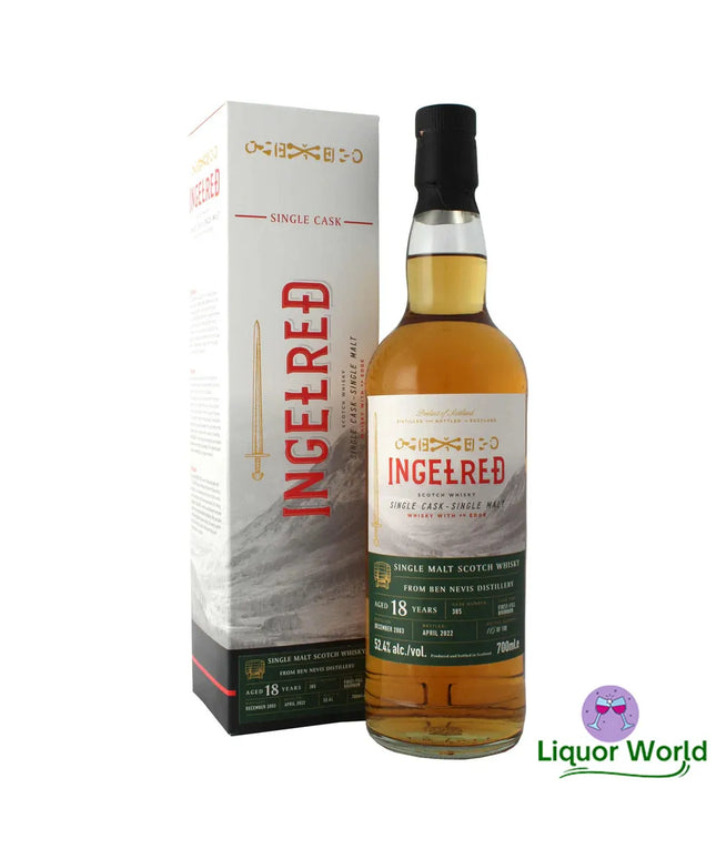 Ben Nevis 18 Year Old 2003 Ingelred Single Cask Single Malt Scotch Whisky 700mL - Liquorworld