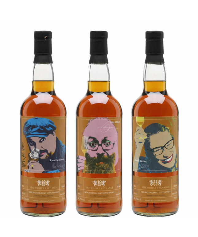 Ben Nevis 10 Year Old 2013 Single Cask Collection Sherry Butt Cask Strength Single Malt Scotch Whisky 3 x 700mL