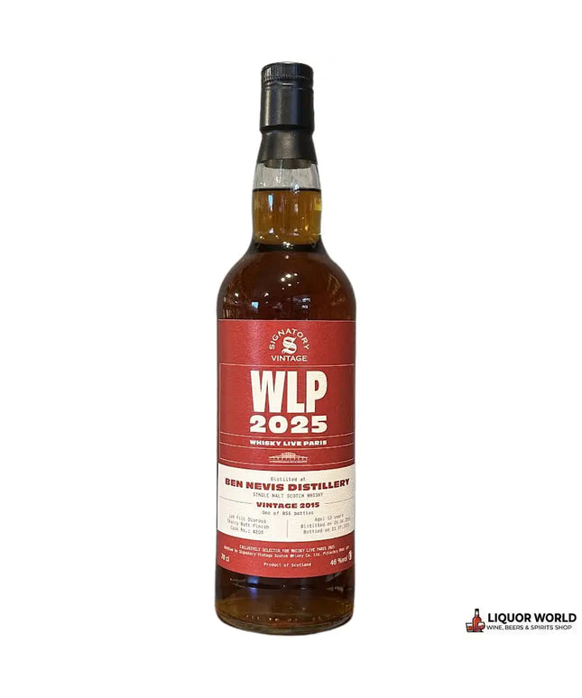 Ben Nevis 10 Years Old 2015 Whisky Live Paris 2025 700ml