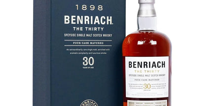 BenRiach 30 Year Old The Thirty Speyside Single Malt Scotch Whisky 700mL - Liquorworld