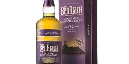 Benriach 22 Year Dark Rum Wood Finish Single Malt Scotch Whisky 700ml