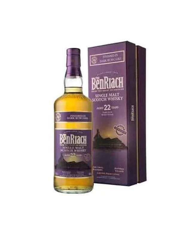 Benriach 22 Year Dark Rum Wood Finish Single Malt Scotch Whisky 700ml