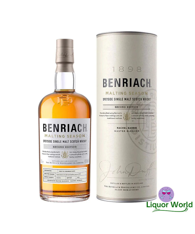 Benriach Malting Season Second Edition Single Malt Scotch Whisky 700mL - Liquorworld