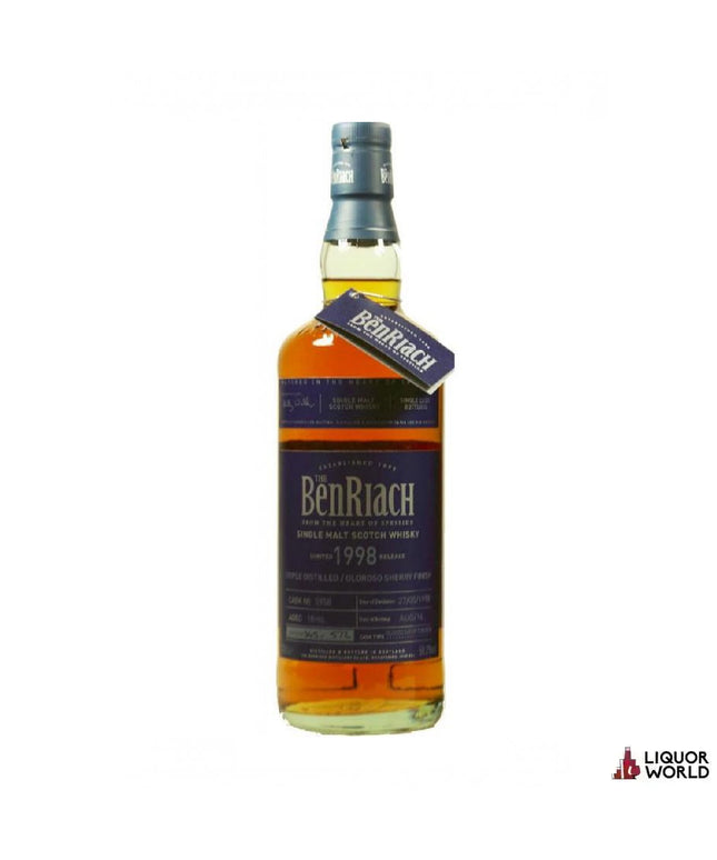 Benriach Triple Distilled 10 Year Old Single Malt Scotch Whisky 700ml - Liquorworld