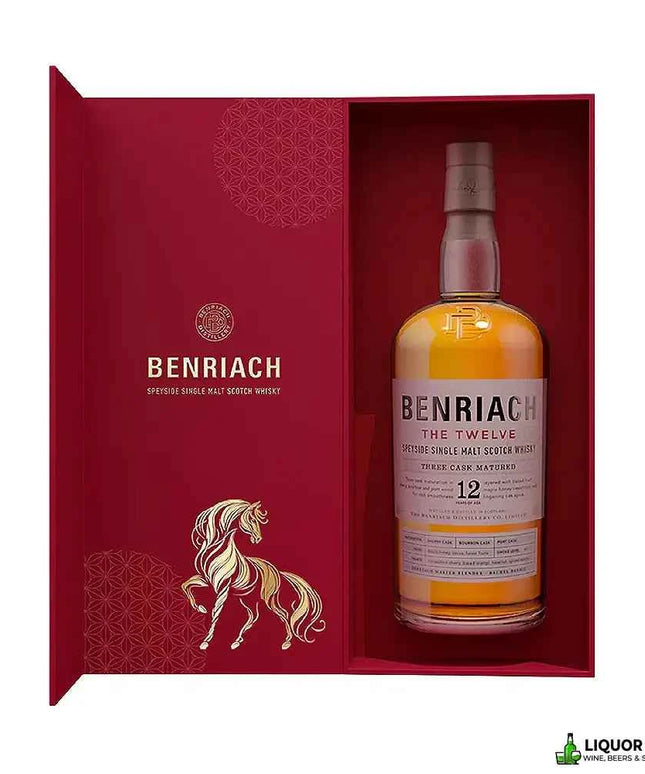 Benriach 12 Year Old Lunar New Year Horse Limited Edition Single Malt Scotch Whisky 700mL