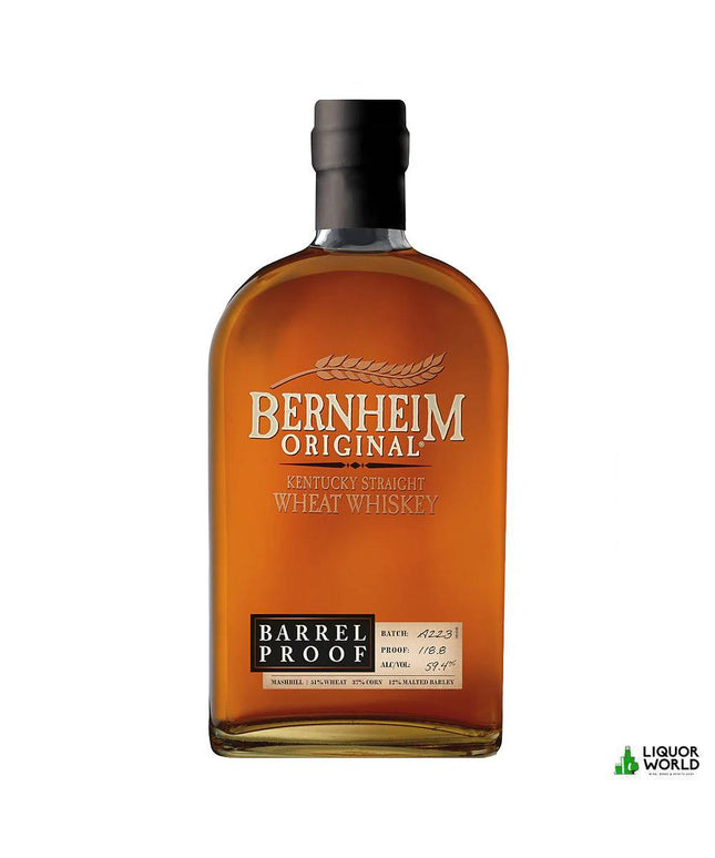 Bernheim Original Barrel Proof Batch A223 Kentucky Straight Wheat Whiskey 750mL - Liquorworld