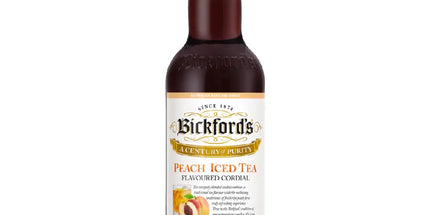 Bickfords Peach Ice Tea Cordial 12 X 750ml - Liquorworld