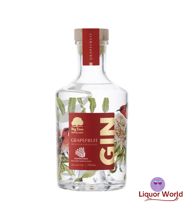 Big Tree Grapefruit, Rosemary and Olive Leaf Gin 700ml - Liquorworld