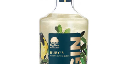Big Tree Ruby's Elderflower Gin Liqueur 700ml - Liquorworld