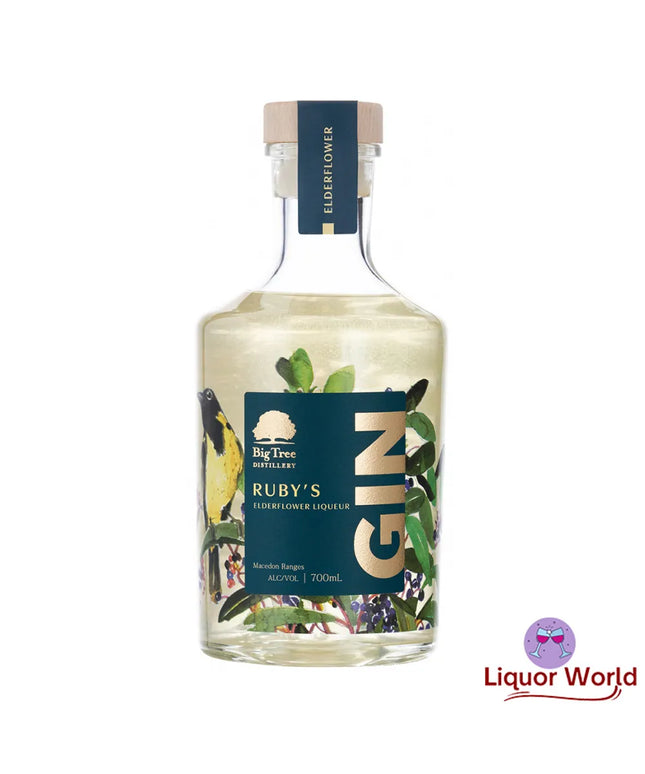 Big Tree Ruby's Elderflower Gin Liqueur 700ml - Liquorworld