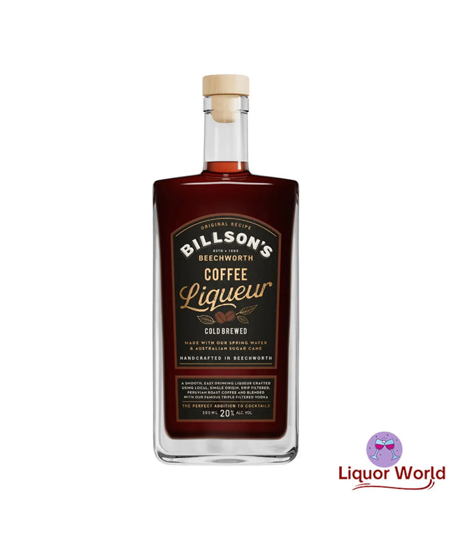 Billson's Coffee Liqueur 500ml - Liquorworld