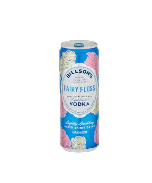 Billsons Fairy Floss & Vodka 24 Pack 355ml cans