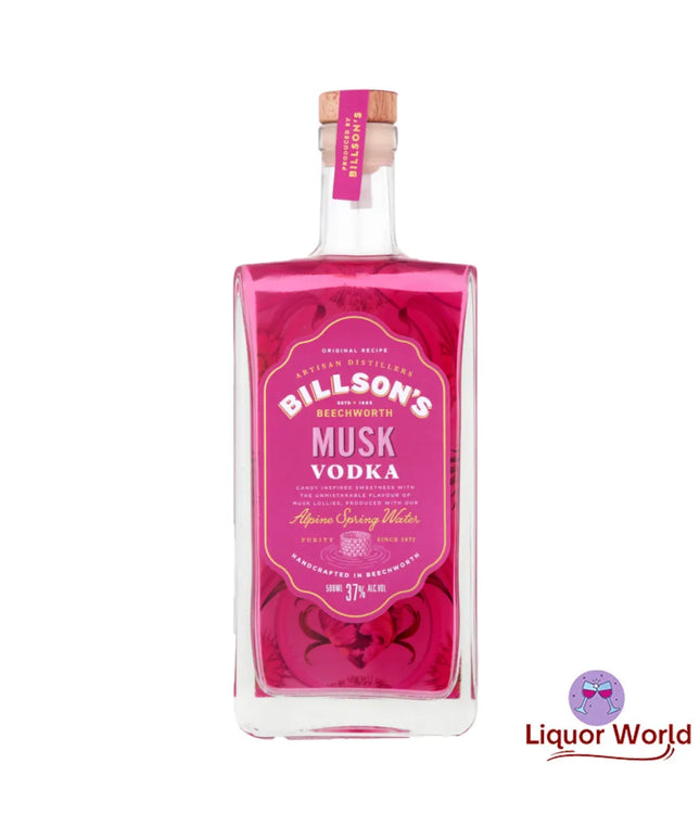 Billson's Musk Vodka Spirit 500ml - Liquorworld