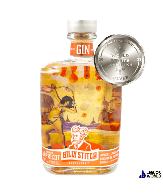 Billy Stitch Distillery Atypical Apricot Gin 500mL - Liquorworld