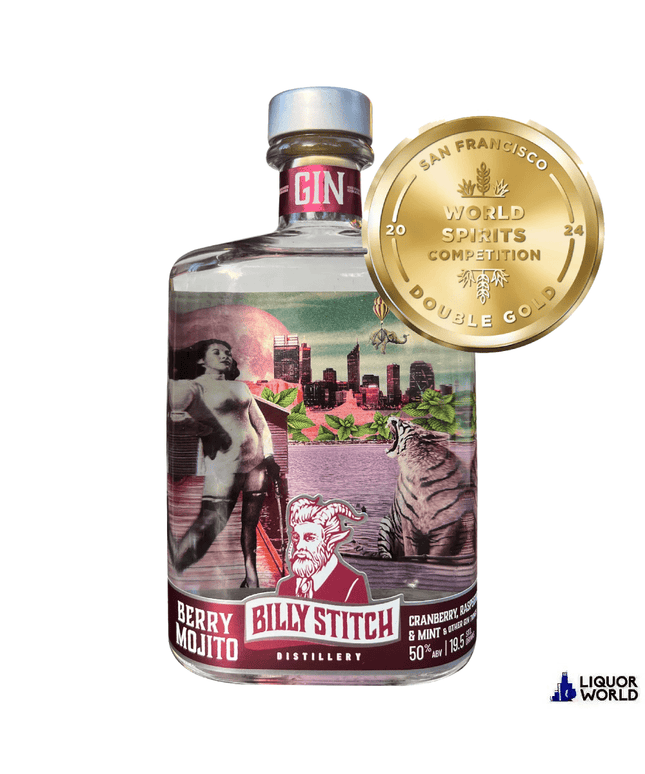 Billy Stitch Distillery Berry Mojito Gin 500mL - Liquorworld