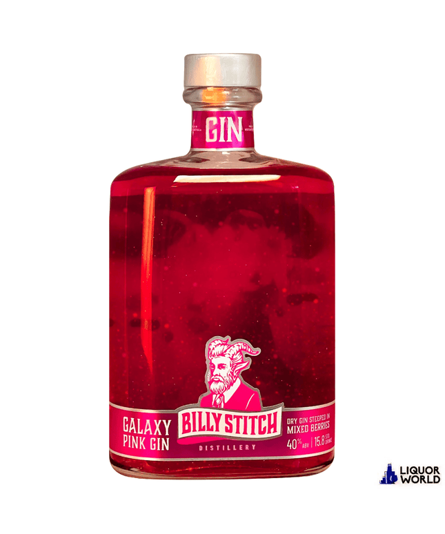 Billy Stitch Distillery Galaxy Pink Gin 750mL - Liquorworld