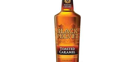 Black Velvet Toasted Caramel Canadian Whisky Liqueur 1L