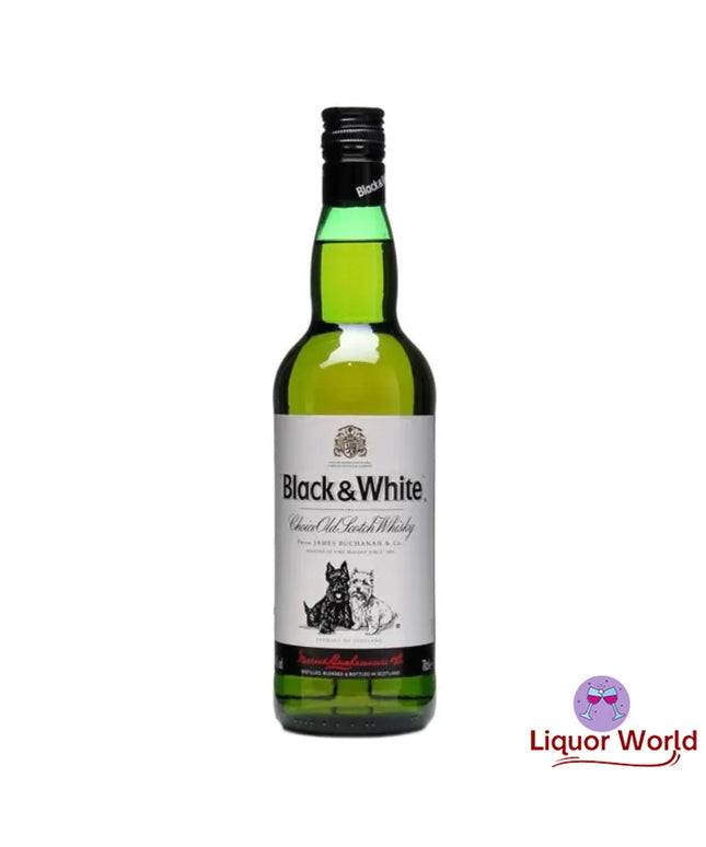 Black & White Blended Scotch Whisky 700ml - Liquorworld