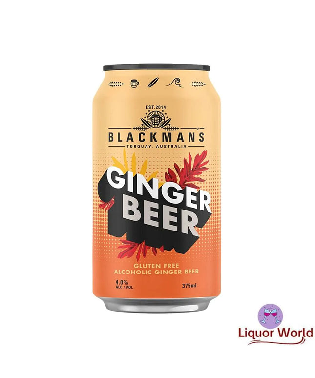 Blackman's Brewery Ginger Beer 375ml (16 Pack) - Liquorworld