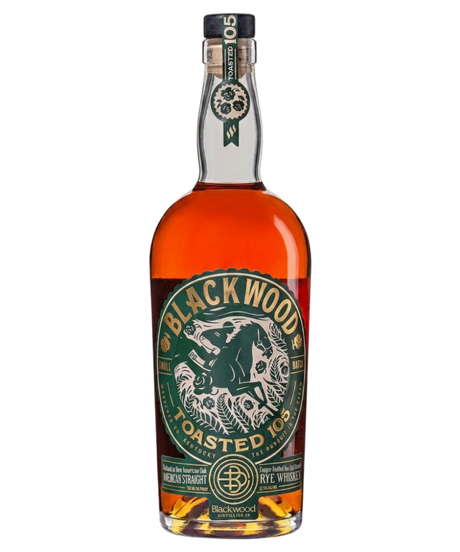 Blackwood 7 Year Old Toasted 105 American Straight Rye Whiskey 750mL