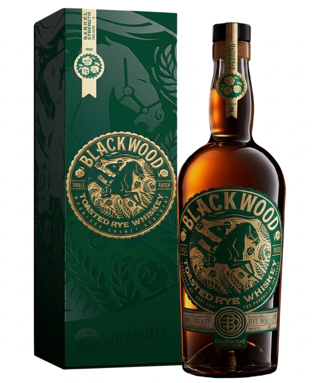 Blackwood 7 Year Old Toasted Barrel Strength Batch #3 American Straight Rye Whiskey 750mL