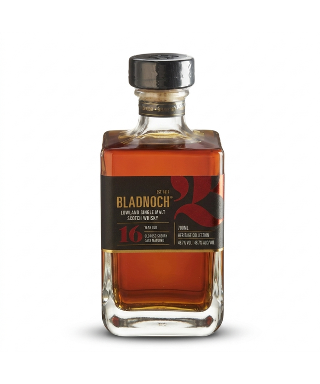 Bladnoch 16 Year Old Oloroso Sherry Matured Lowland Single Malt Whisky 700mL