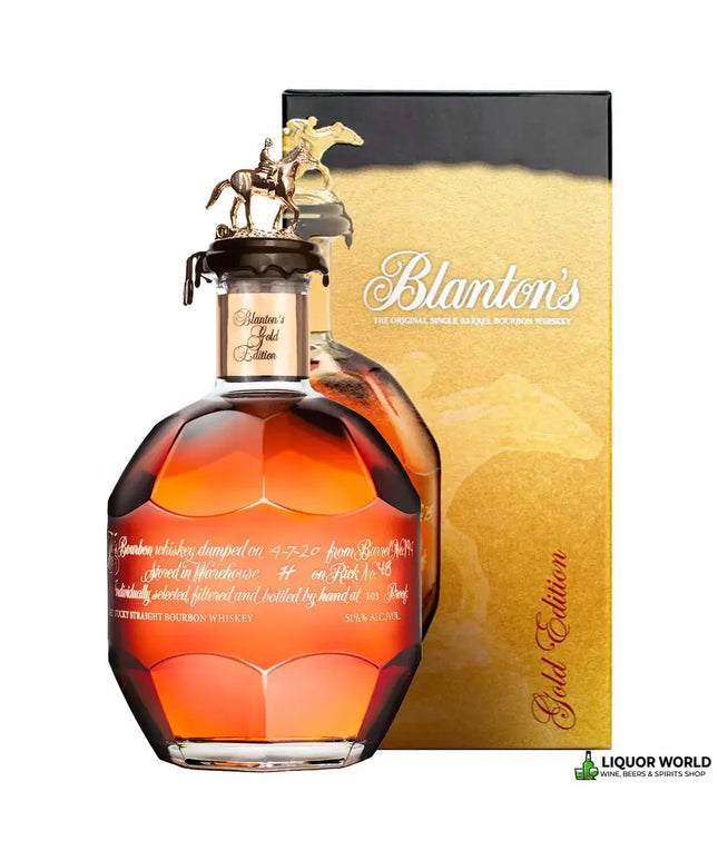 Blanton's Gold Edition Single Barrel Kentucky Bourbon Whiskey 700mL
