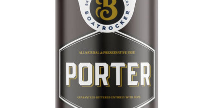 Boatrocker Pre-prohibition Porter Craft Beer Cans 375ml (24 Pack) - Liquorworld