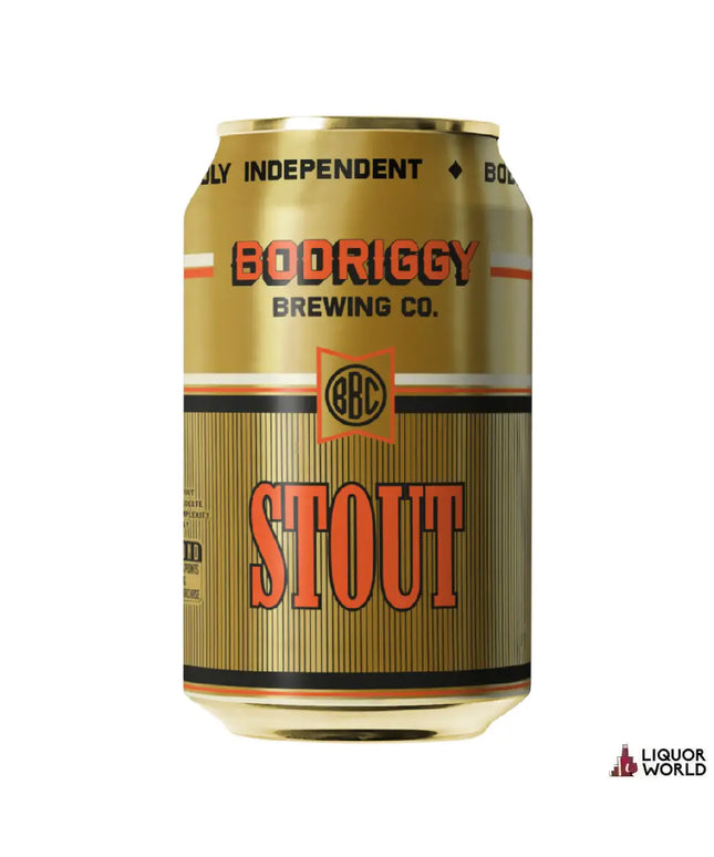 Bodriggy Stout Beer 355ml (24 Pack) - Liquorworld
