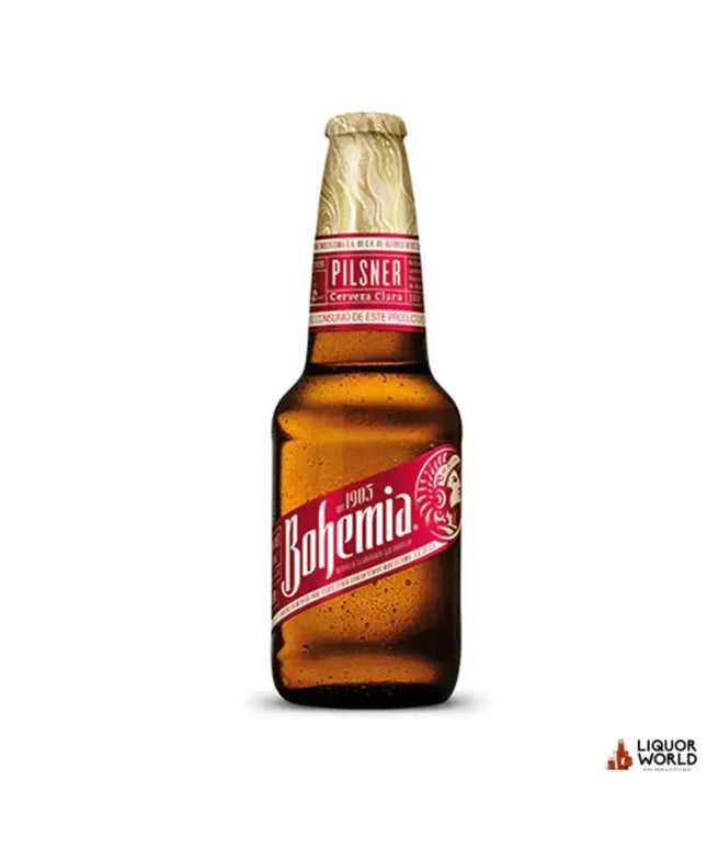 Bohemia Clasica Beer Bottle 24 x 355ml - Liquorworld