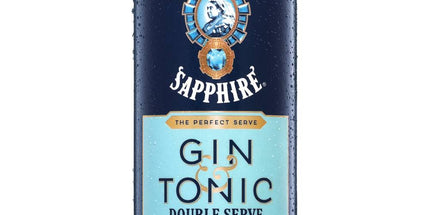 Bombay Sapphire Gin & Tonic Double Serve 250ml Cans (24 Pack) - Liquorworld