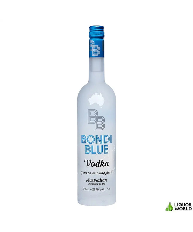 Bondi Blue Australian Premium Vodka 750mL - Liquorworld