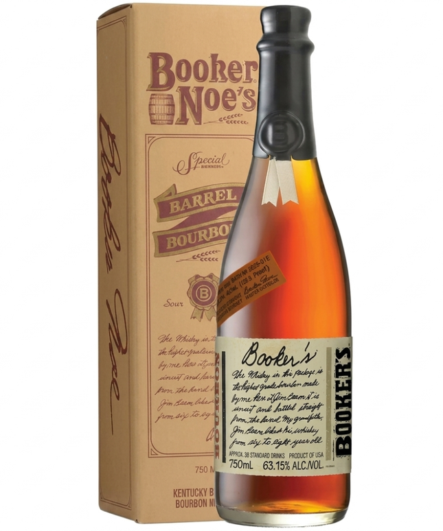 Booker's 2025-01E 126.3 Proof 63.15% Kentucky Straight Bourbon Whiskey 750mL