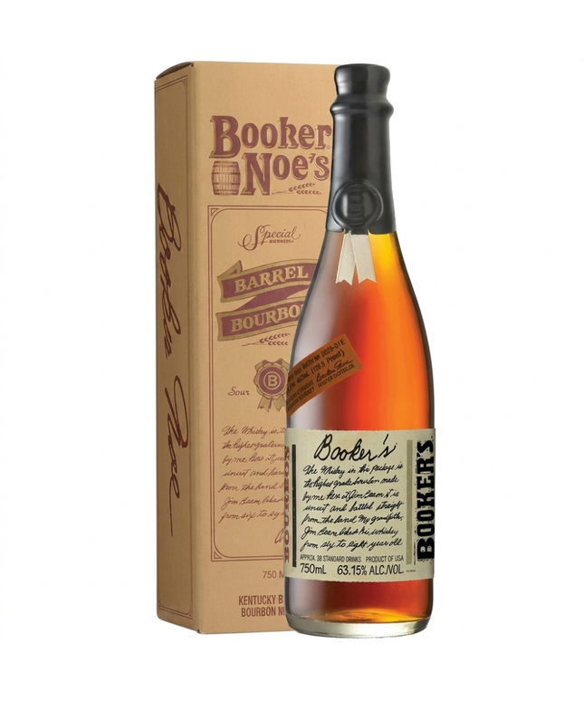 Booker's 2025-01E 126.3 Proof 63.15% Kentucky Straight Bourbon Whiskey 750mL