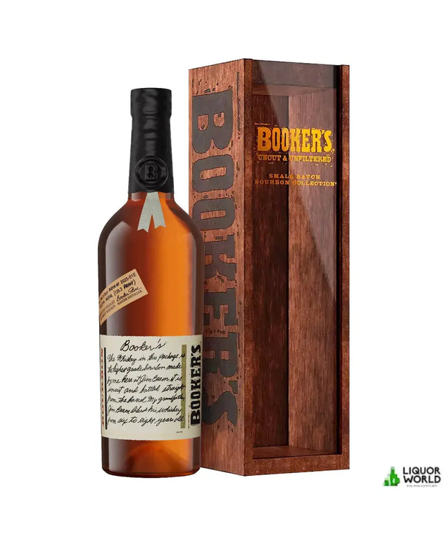 Bookers 7 Year Old 2025-01E 126.3 Proof 63.2% Kentucky Straight Bourbon Whiskey 750mL - Liquorworld