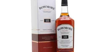 Bowmore Dark & Intense 10 Year Old Single Malt Scotch Whisky 1000ml
