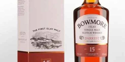 Bowmore Darkest Sherry Cask Finished 15 Year Old Single Malt Scotch Whisky (700ml)