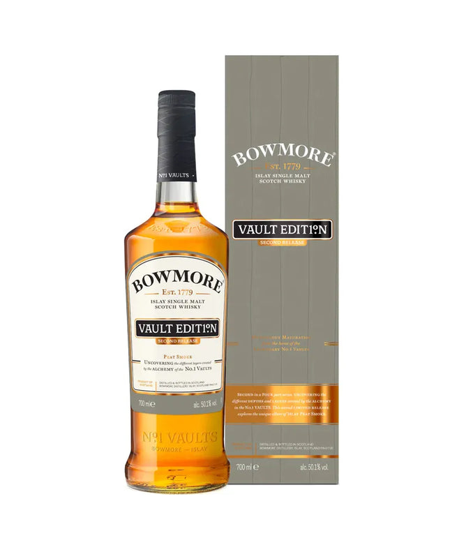 Bowmore Vault Edition Second Release Peat Smoke Single Malt Scotch Whisky 700mL - Liquorworld