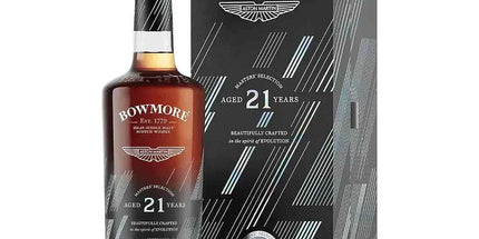 Bowmore 21 Year Old Masters Selection Aston Martin Edition #4 Cask Strength Single Malt Scotch Whisky 700mL