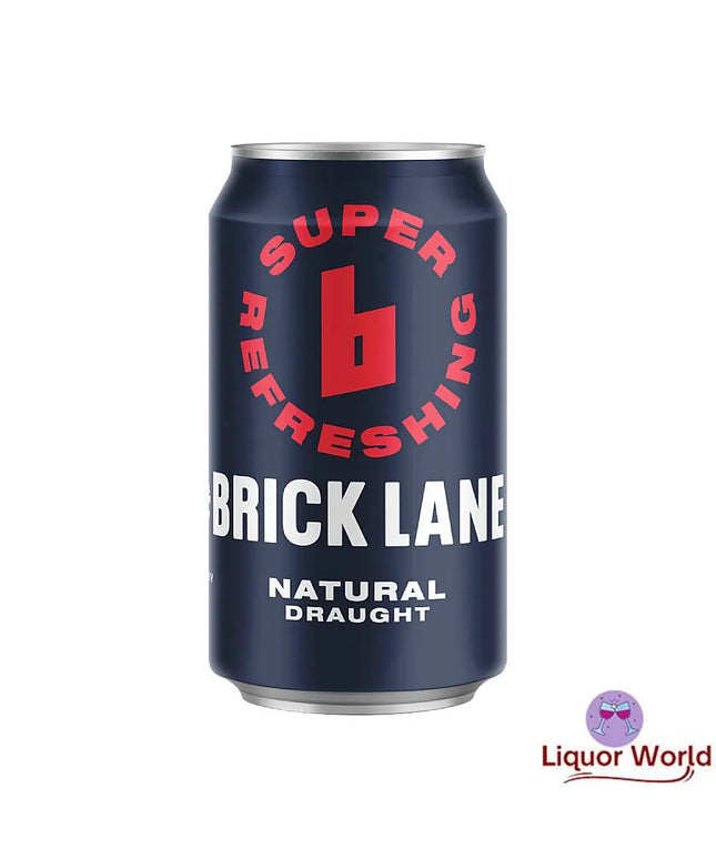 Brick Lane Natural Draught Beer 355ml (24 Pack) - Liquorworld