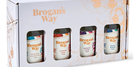 Brogan's Way 4 Gin Discovery Gift EEHS Pack 4 x 200ml - Liquorworld