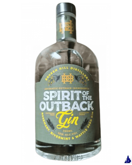 Broken Hill Spirit of the Outback Rosemary, Rivermint & Wattleseed Gin 700ML - Liquorworld