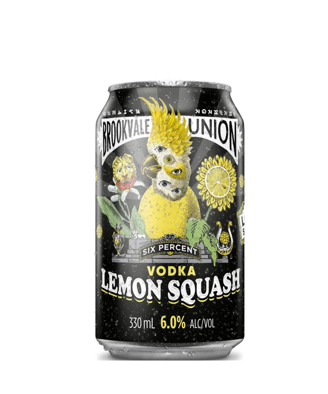 Brookvale Union Lemon Squash 330ml (24 Pack) - Liquorworld