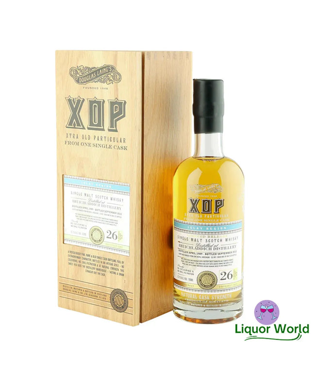 Bruichladdich 1991 26 Year Old Single Cask XOP Single Malt Scotch Whisky 700mL - Liquorworld