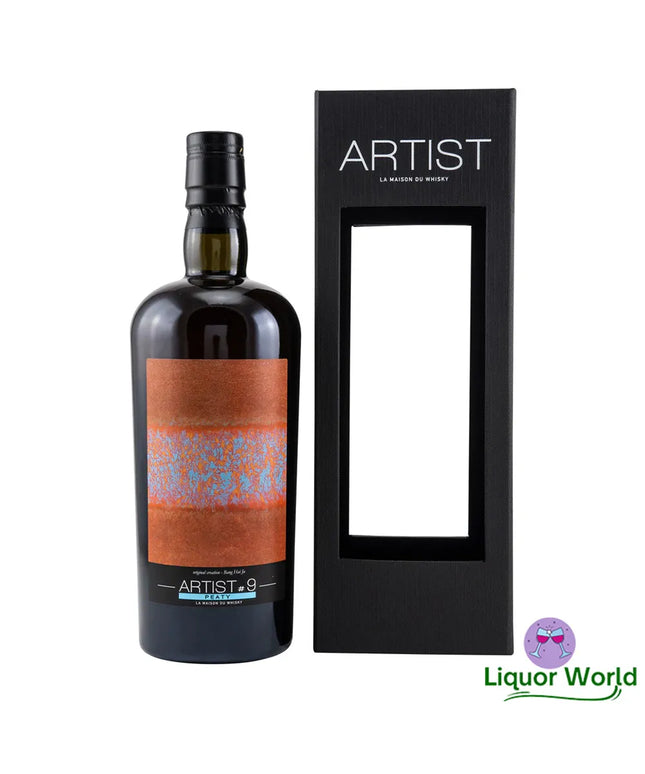 Bruichladdich 25 Yr 1990 LMDW Artist #9 'Peaty' Cask Strength Single Malt Scotch Whisky 700mL - Liquorworld