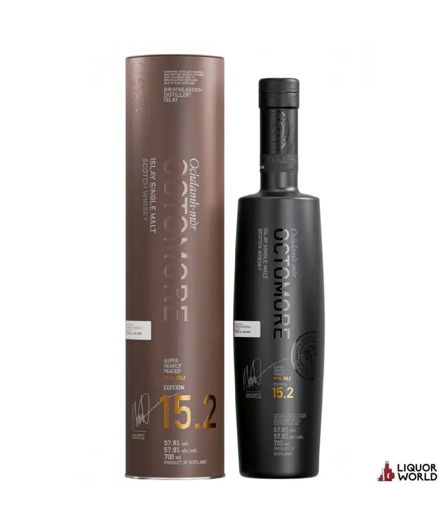 Bruichladdich Octomore 15.2 Cask Strength Single Malt Scotch Whisky 700ml - Liquorworld