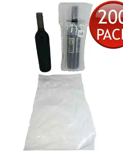 200 x Air Column Inflatable Wine Packaging Bubble Bag