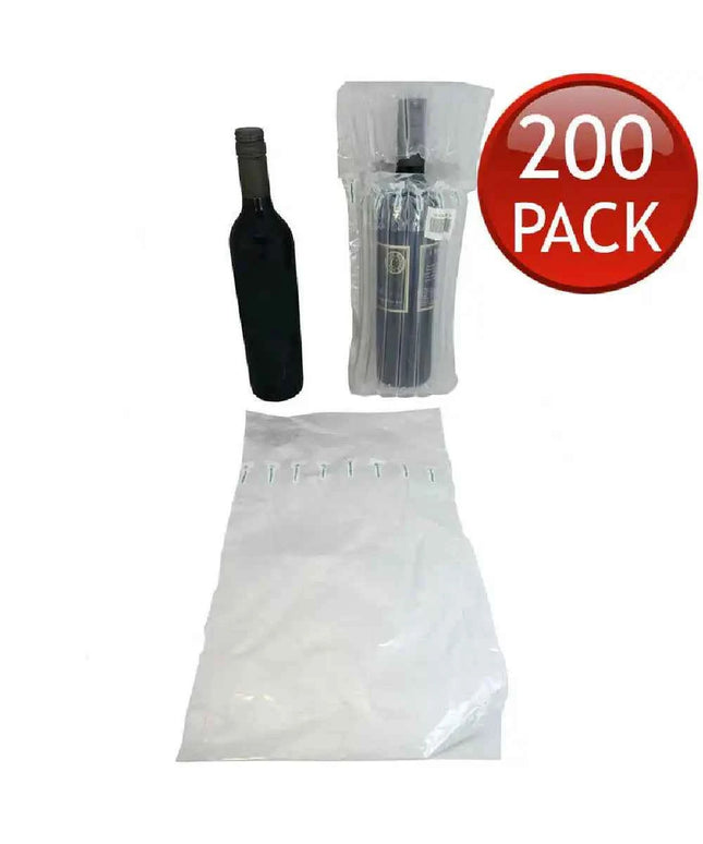 200 x Air Column Inflatable Wine Packaging Bubble Bag